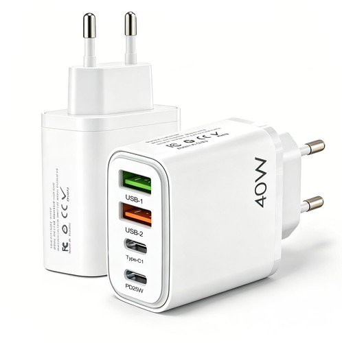 Travel charger 40w europe - eu,